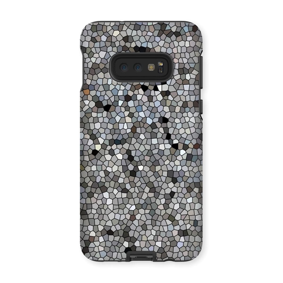 Casezest Mobile Phone Case for Samsung Galaxy S10E / Gloss Mosaic Texture Design