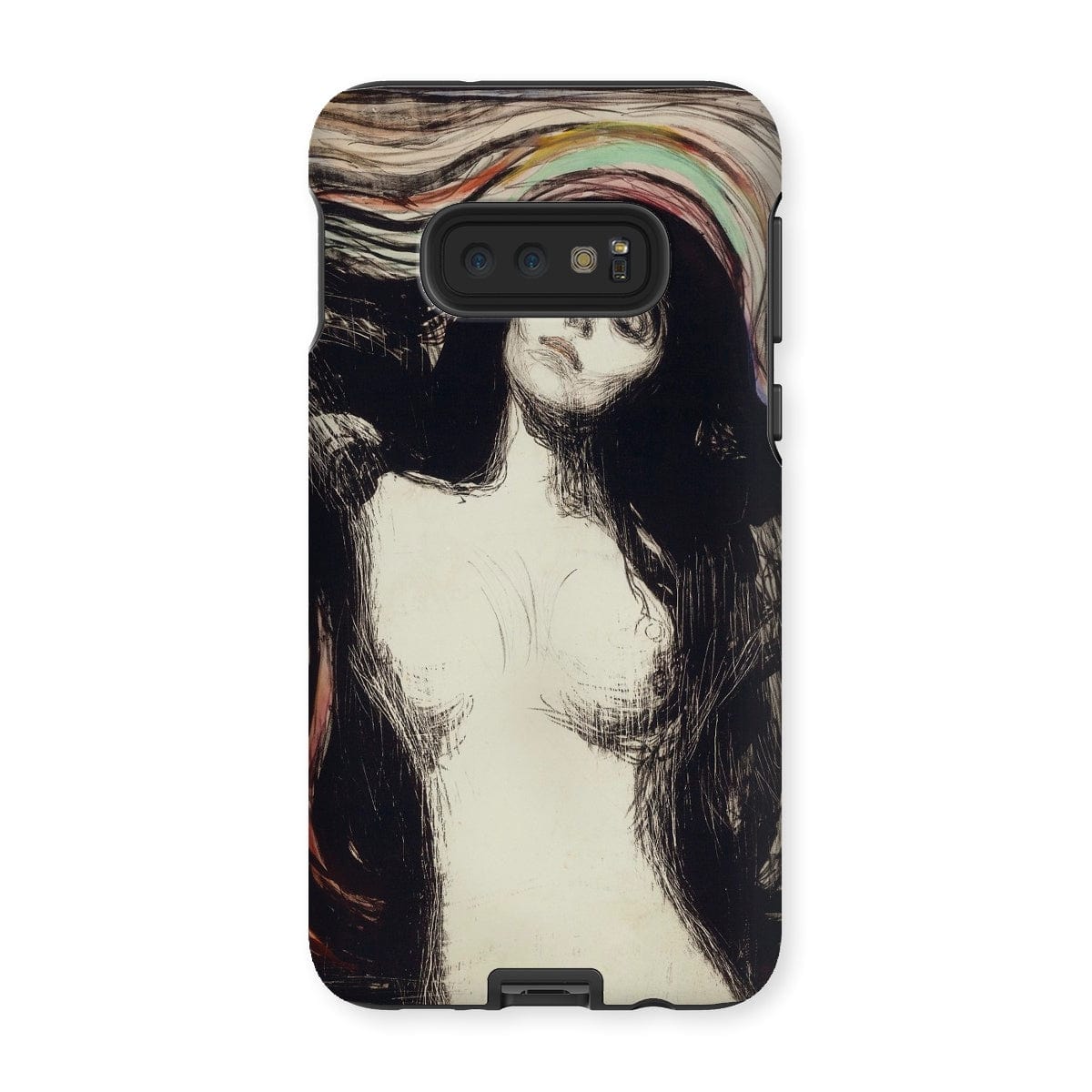 Casezest Mobile Phone Case for Samsung Galaxy S10E / Gloss Munch Madonna Design