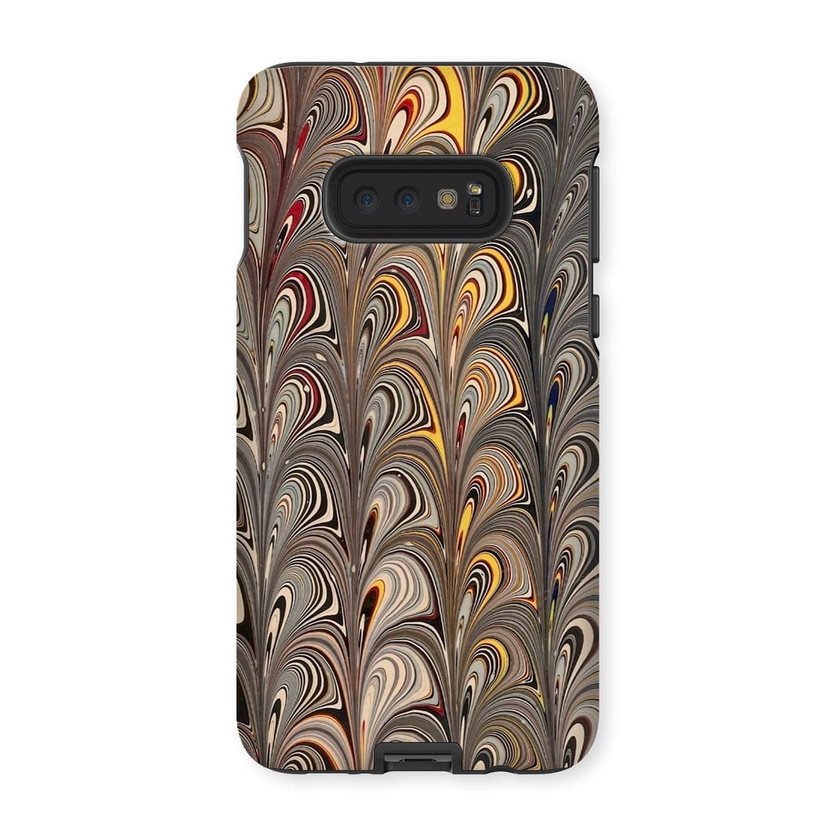 Casezest Mobile Phone Case for Samsung Galaxy S10E / Gloss Peacock Marble Design