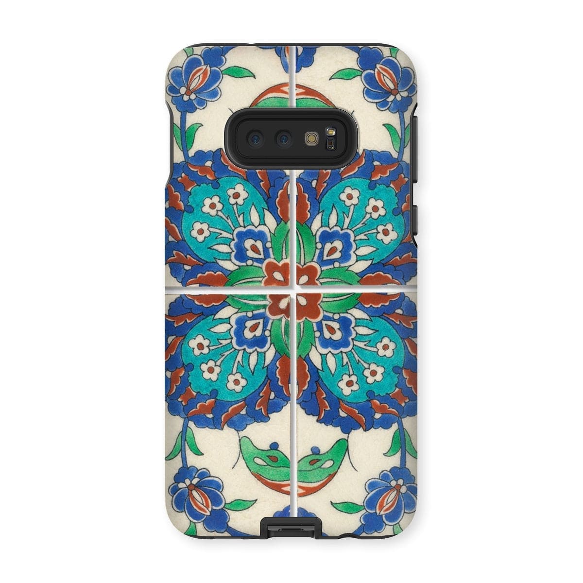 Casezest Mobile Phone Case for Samsung Galaxy S10E / Gloss Persian Style Tile Design