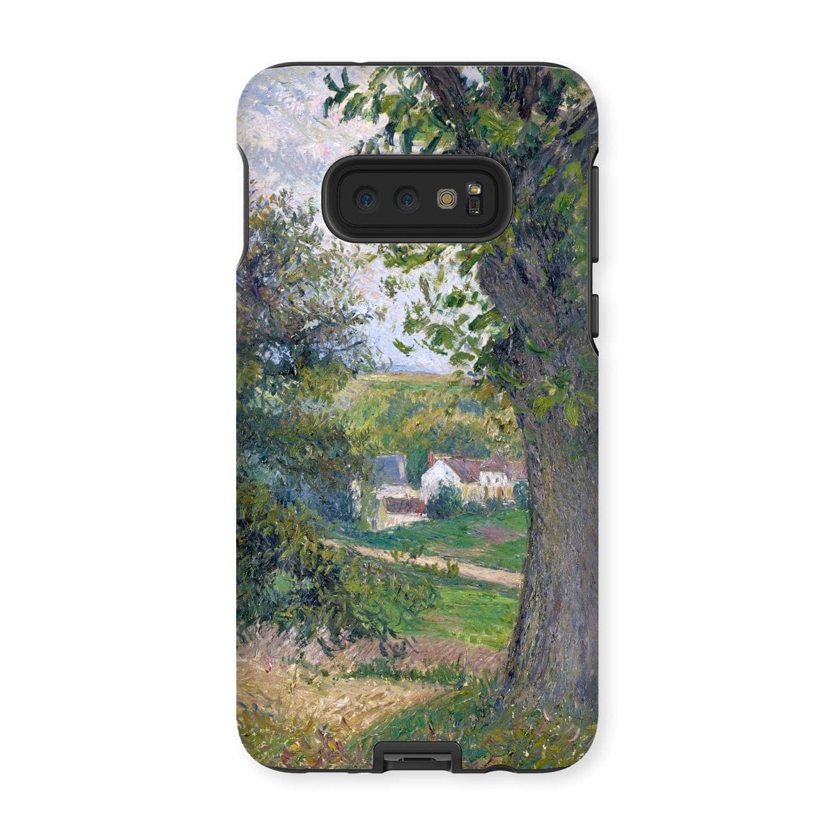 Casezest Mobile Phone Case for Samsung Galaxy S10E / Gloss Pissarro Chestnut Trees Design