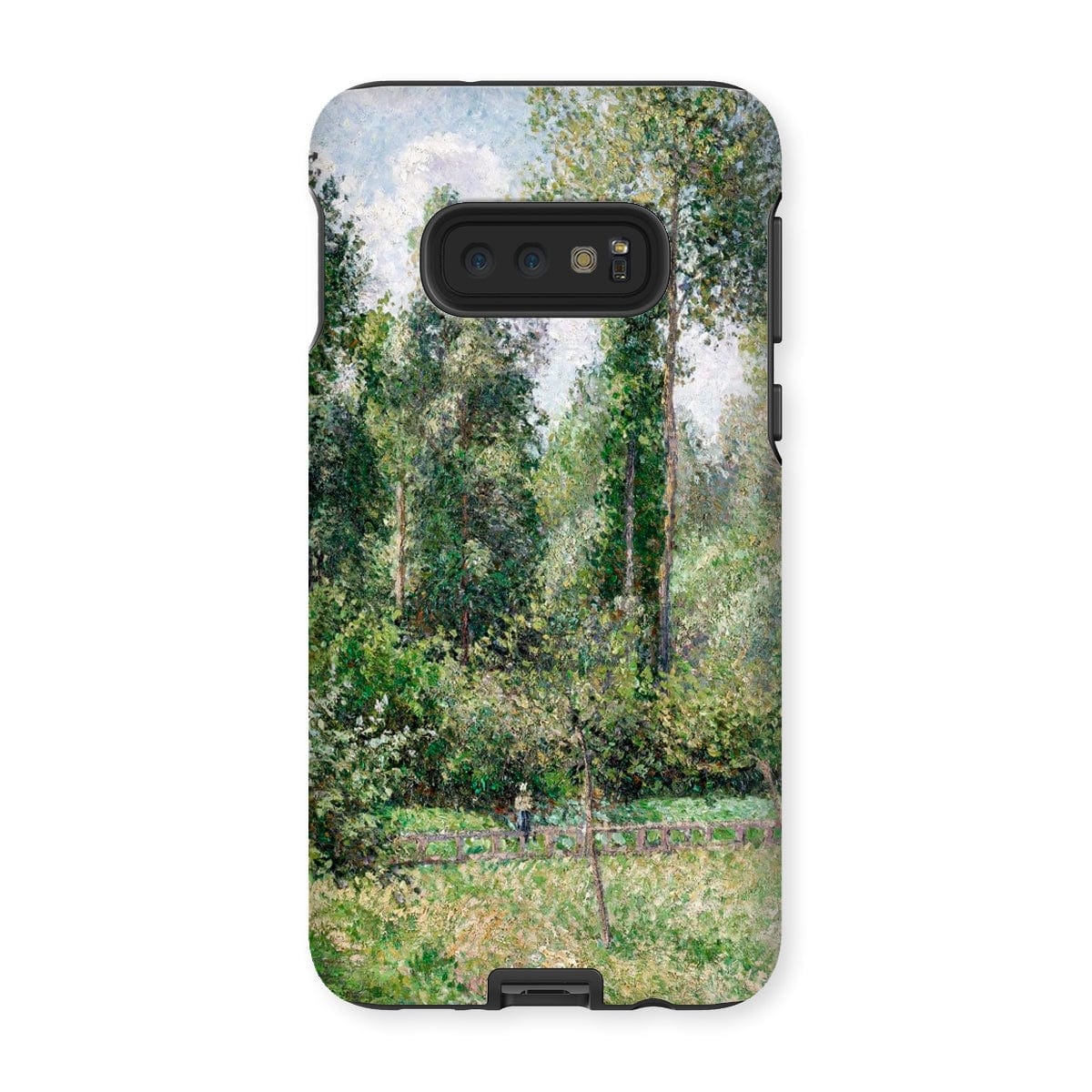 Casezest Mobile Phone Case for Samsung Galaxy S10E / Gloss Pissarro Poplars Design