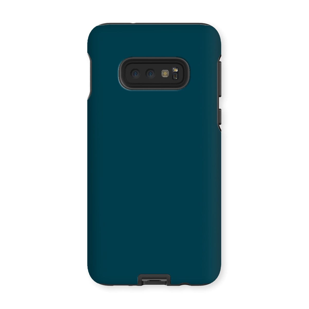 Casezest Mobile Phone Case for Samsung Galaxy S10E / Gloss Pure Dark Blue Design