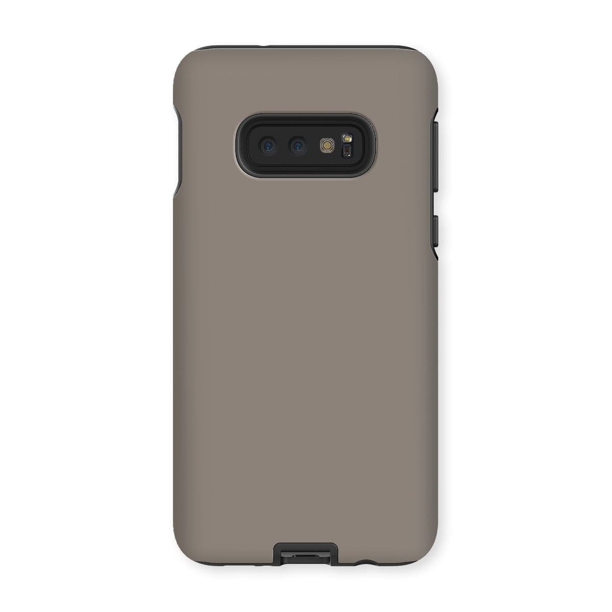 Casezest Mobile Phone Case for Samsung Galaxy S10E / Gloss Pure Grey Design