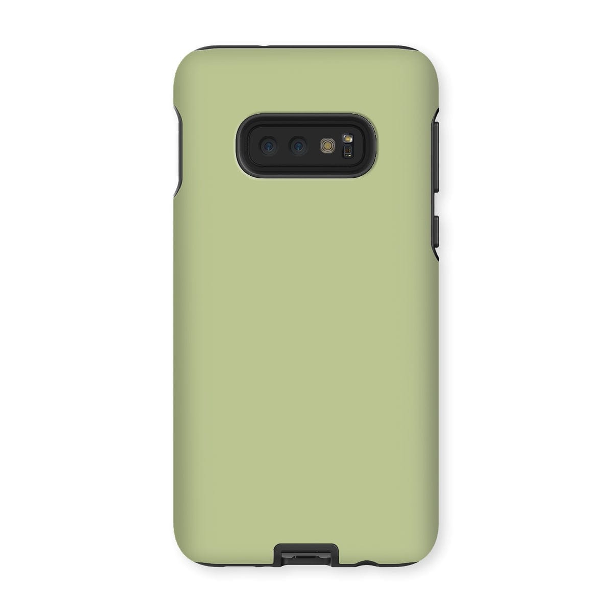 Casezest Mobile Phone Case for Samsung Galaxy S10E / Gloss Pure Light Green Design