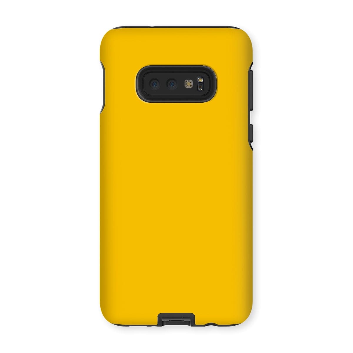 Casezest Mobile Phone Case for Samsung Galaxy S10E / Gloss Pure Yellow Design