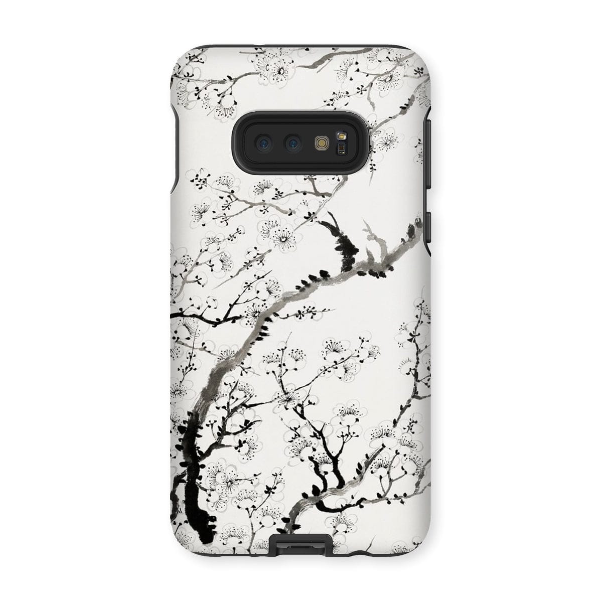 Casezest Mobile Phone Case for Samsung Galaxy S10E / Gloss Rashan Chinese Cherry Design