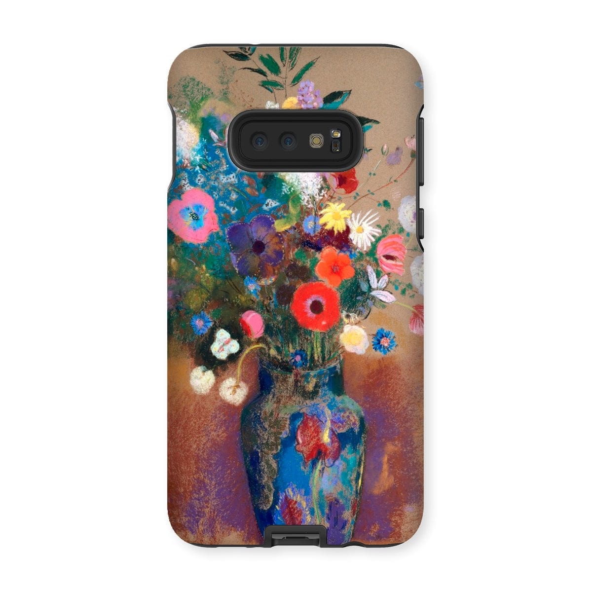 Casezest Mobile Phone Case for Samsung Galaxy S10E / Gloss Redon Bouquet of Flowers Design