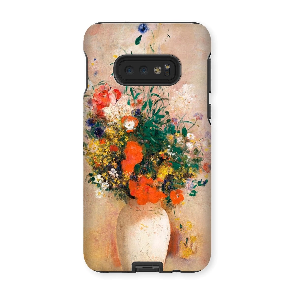 Casezest Mobile Phone Case for Samsung Galaxy S10E / Gloss Redon Vase of Flowers Design