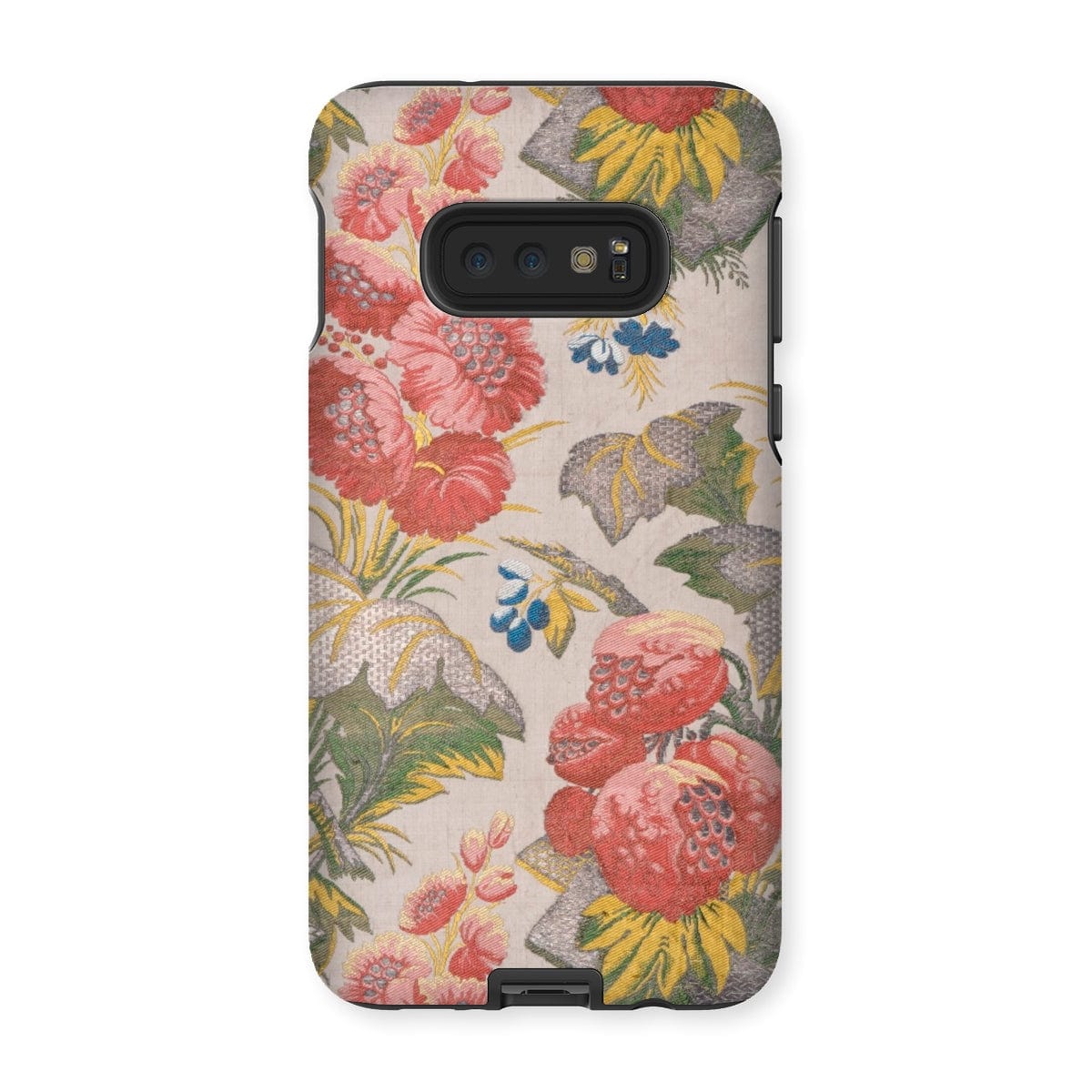 Casezest Mobile Phone Case for Samsung Galaxy S10E / Gloss Revel Floral Textile Design