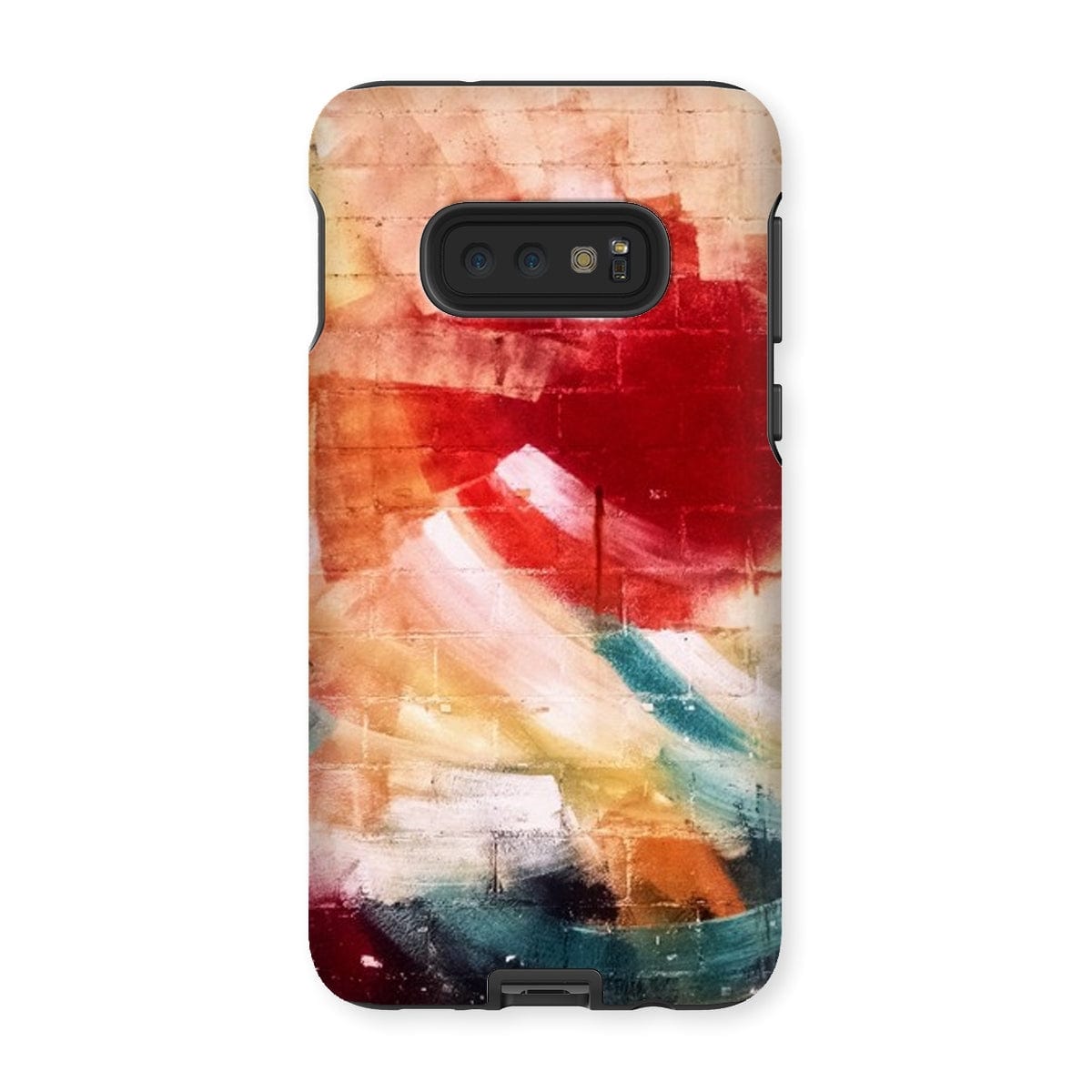 Casezest Mobile Phone Case for Samsung Galaxy S10E / Gloss Santa Tecla Painted Wall Design