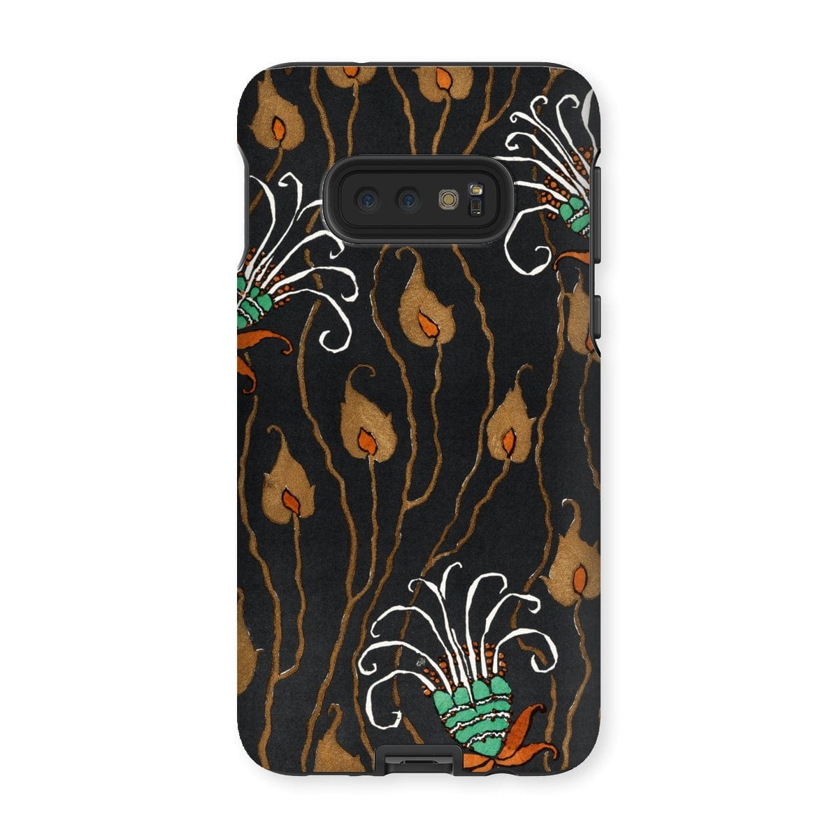 Casezest Mobile Phone Case for Samsung Galaxy S10E / Gloss Séguy Dark Deco Flower Design