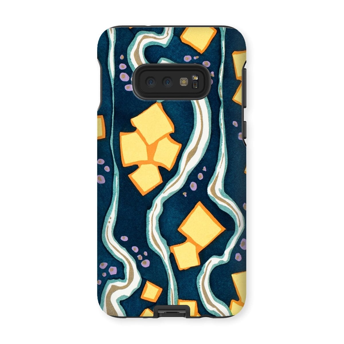 Casezest Mobile Phone Case for Samsung Galaxy S10E / Gloss Séguy Deco Border Design