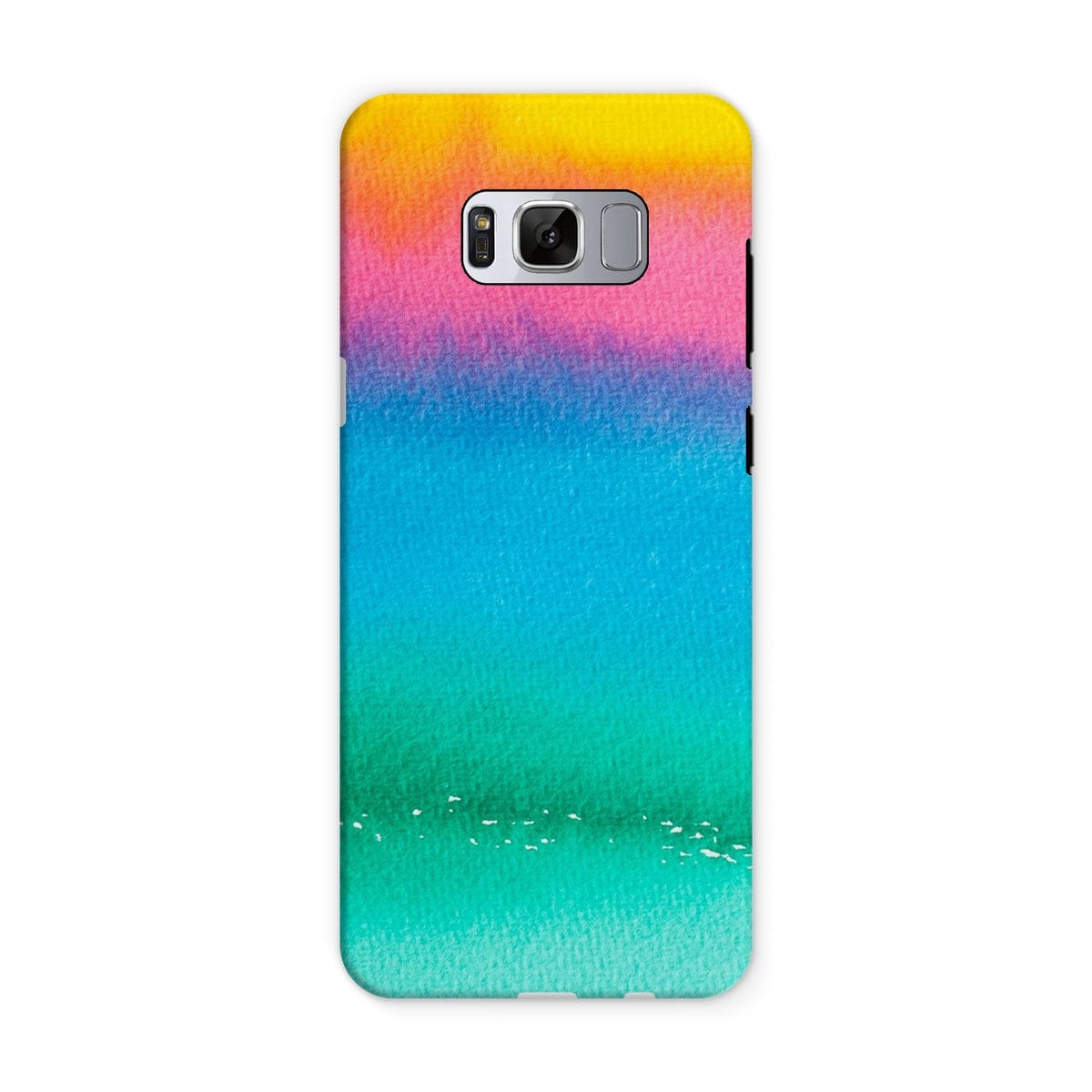 Casezest Mobile Phone Case for Samsung Galaxy S8 / Gloss Bright Watercolour Design