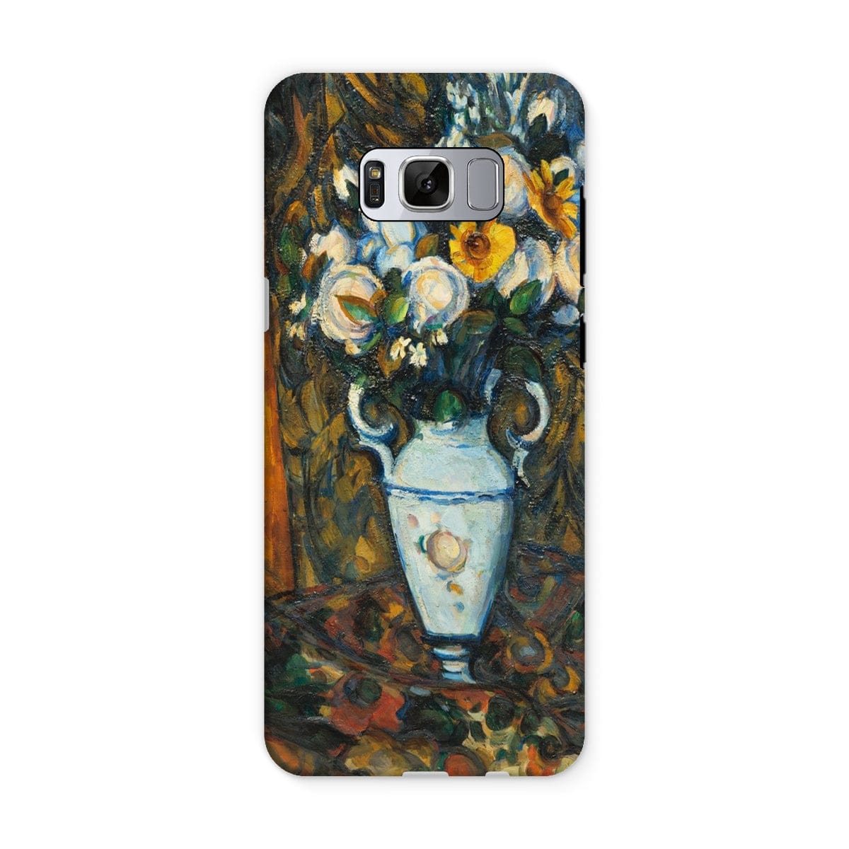 Casezest Mobile Phone Case for Samsung Galaxy S8 / Gloss Cézanne Vase of Flowers Design