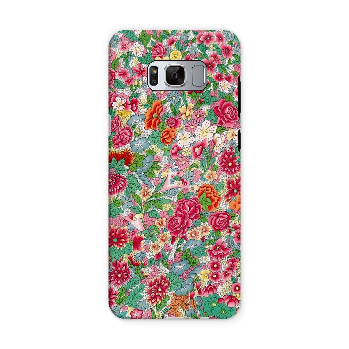 Casezest Mobile Phone Case for Samsung Galaxy S8 / Gloss Chinese Flower Pattern Design