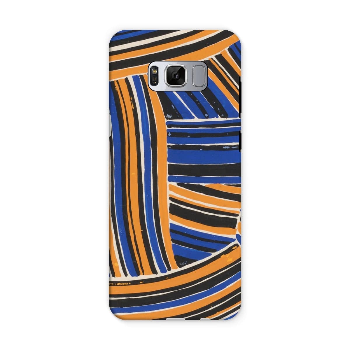 Casezest Mobile Phone Case for Samsung Galaxy S8 / Gloss Férier Stripe Design