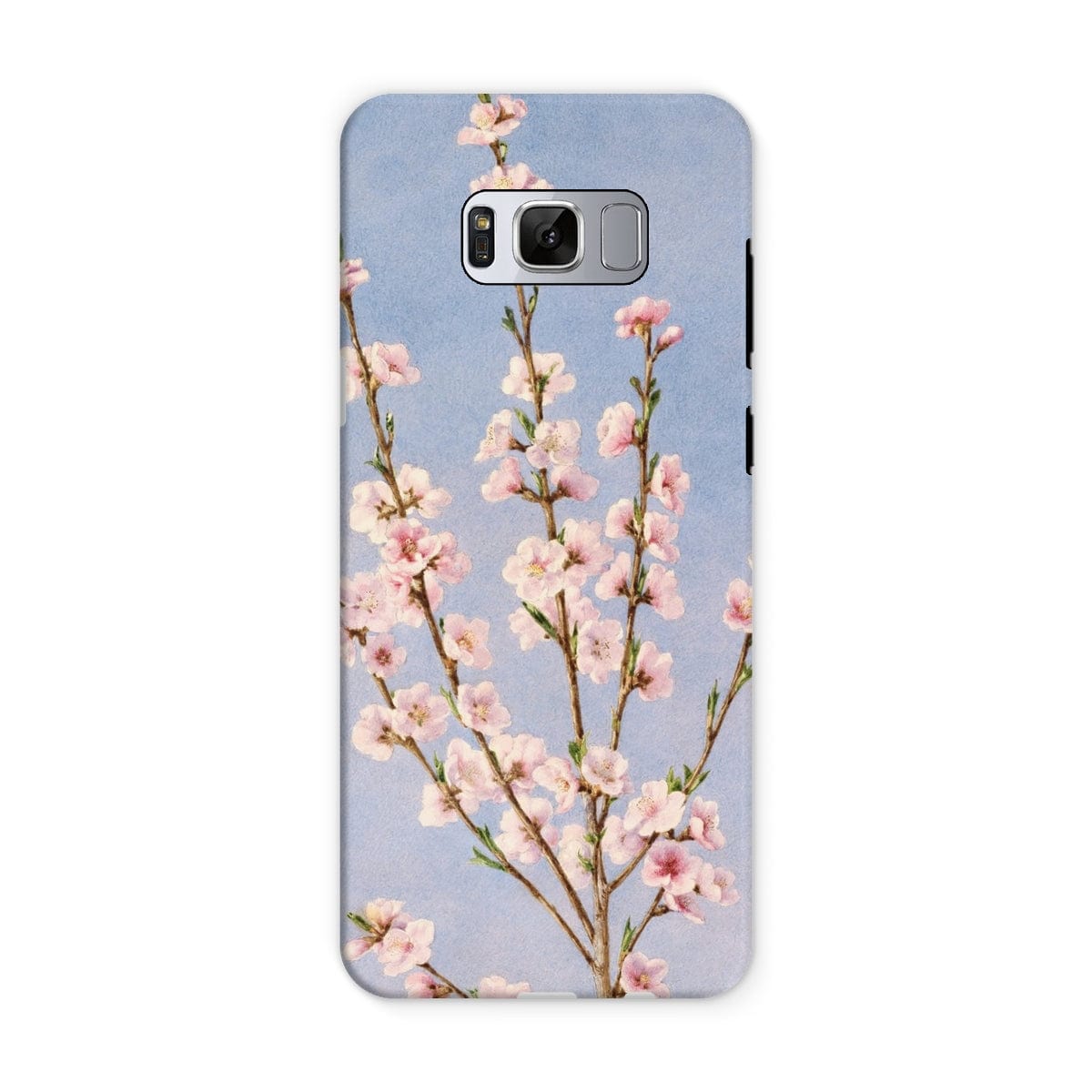 Casezest Mobile Phone Case for Samsung Galaxy S8 / Gloss Hill Peach Blossoms Design