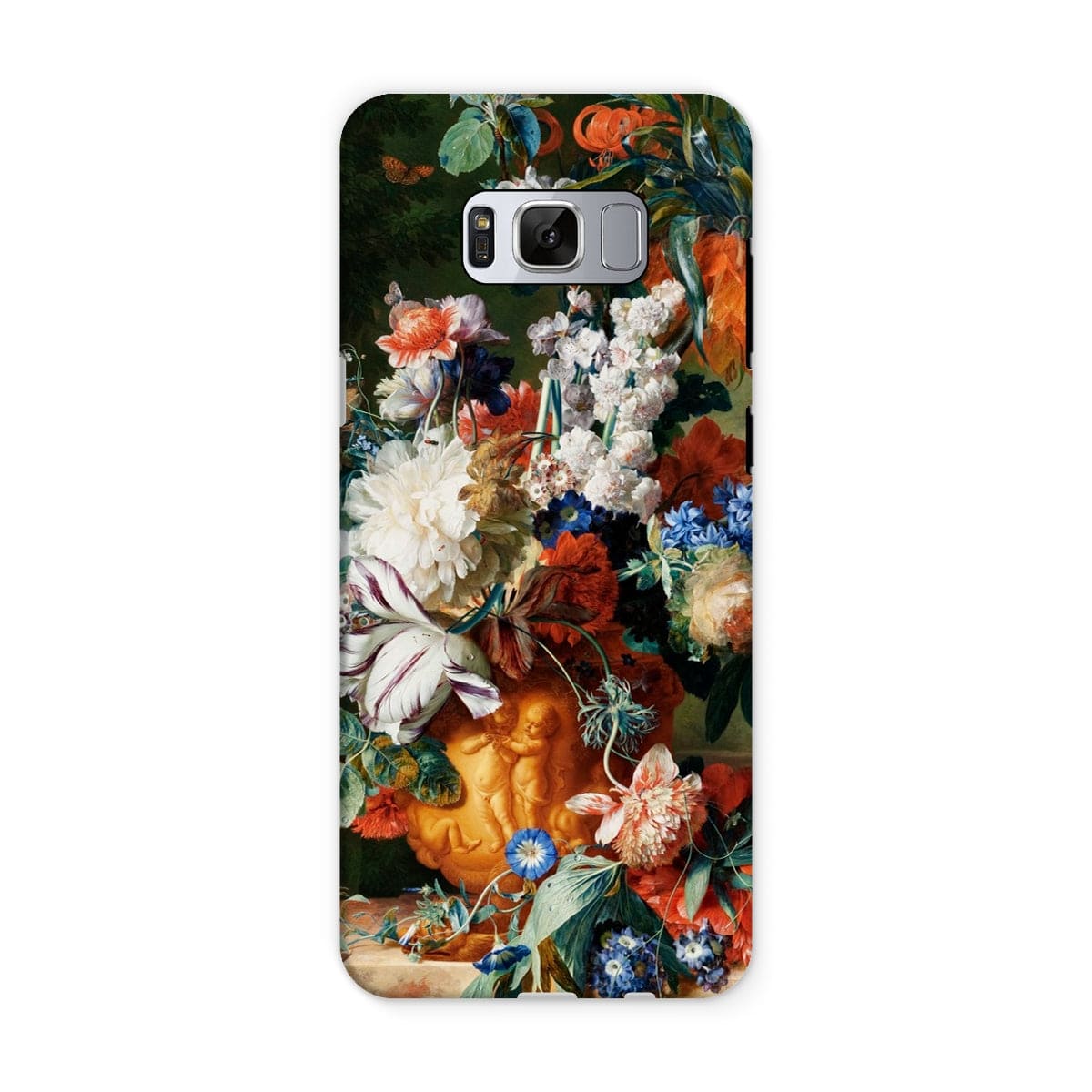 Casezest Mobile Phone Case for Samsung Galaxy S8 / Gloss Huysum Bouquet Design