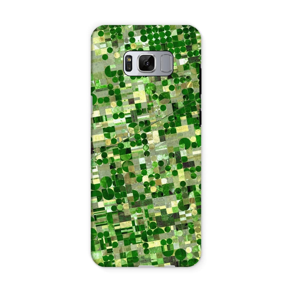 Casezest Mobile Phone Case for Samsung Galaxy S8 / Gloss Kansas Crop Circles Design