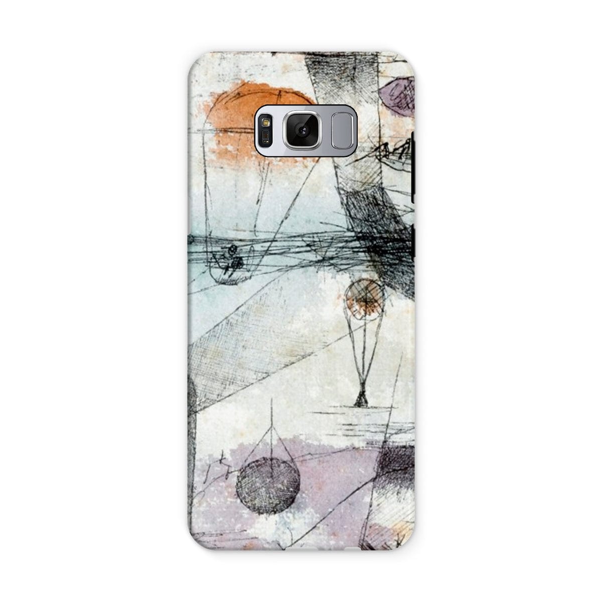 Casezest Mobile Phone Case for Samsung Galaxy S8 / Gloss Klee Realm of Air Design