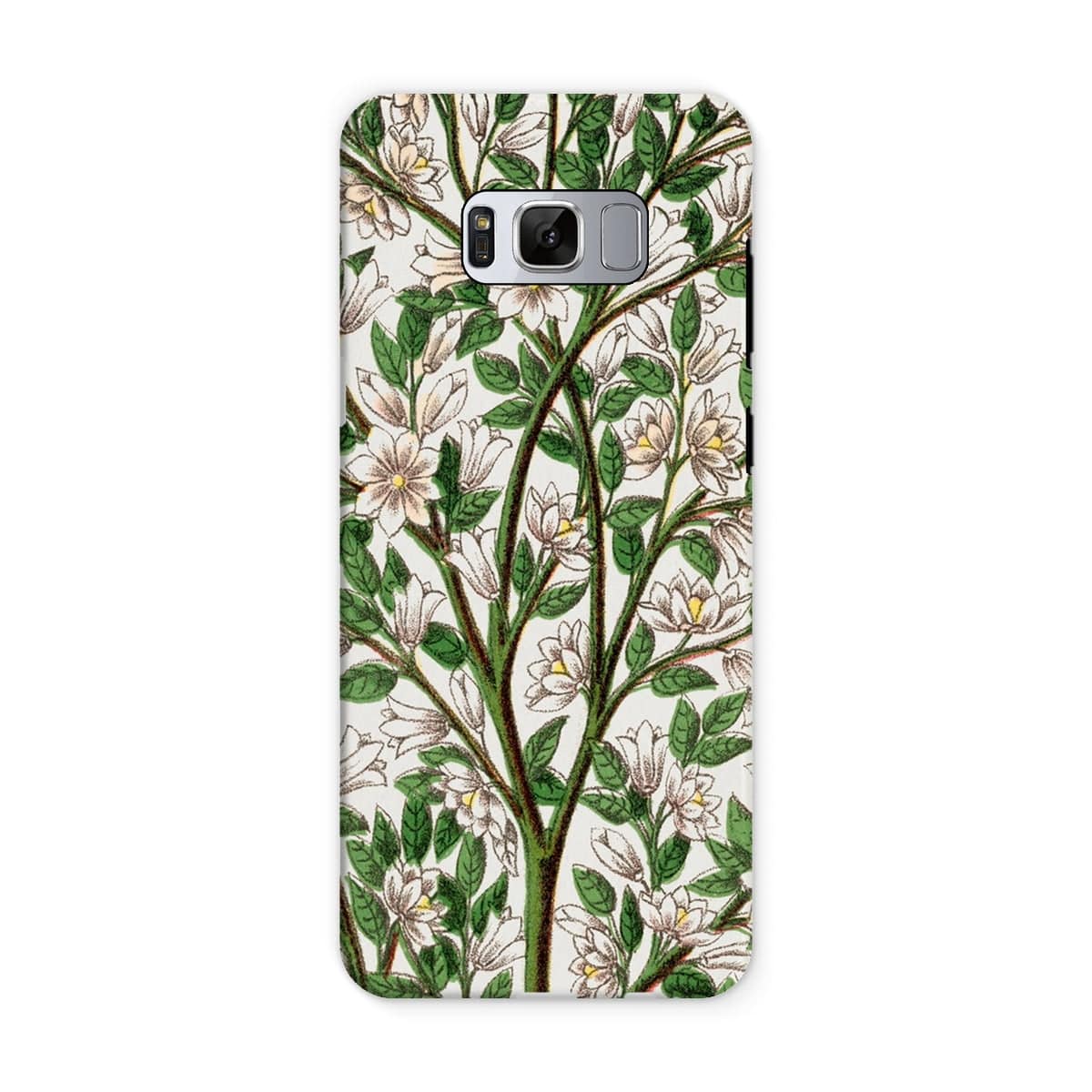 Casezest Mobile Phone Case for Samsung Galaxy S8 / Gloss Magnolia Lithograph Design