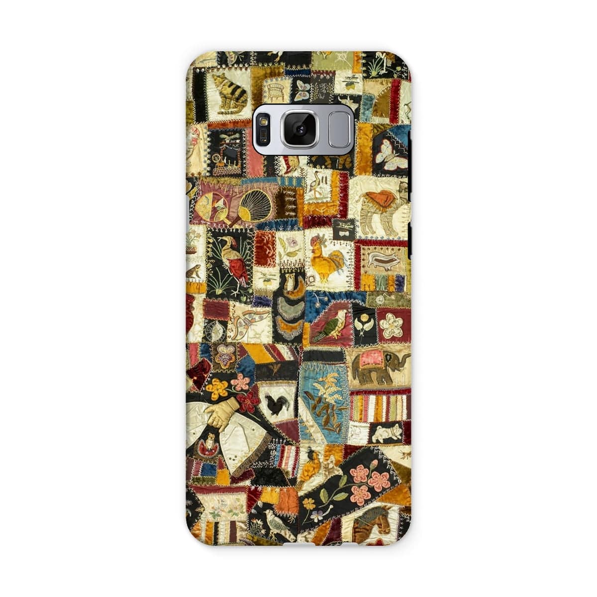 Casezest Mobile Phone Case for Samsung Galaxy S8 / Gloss Marvin Animal Quilt Design