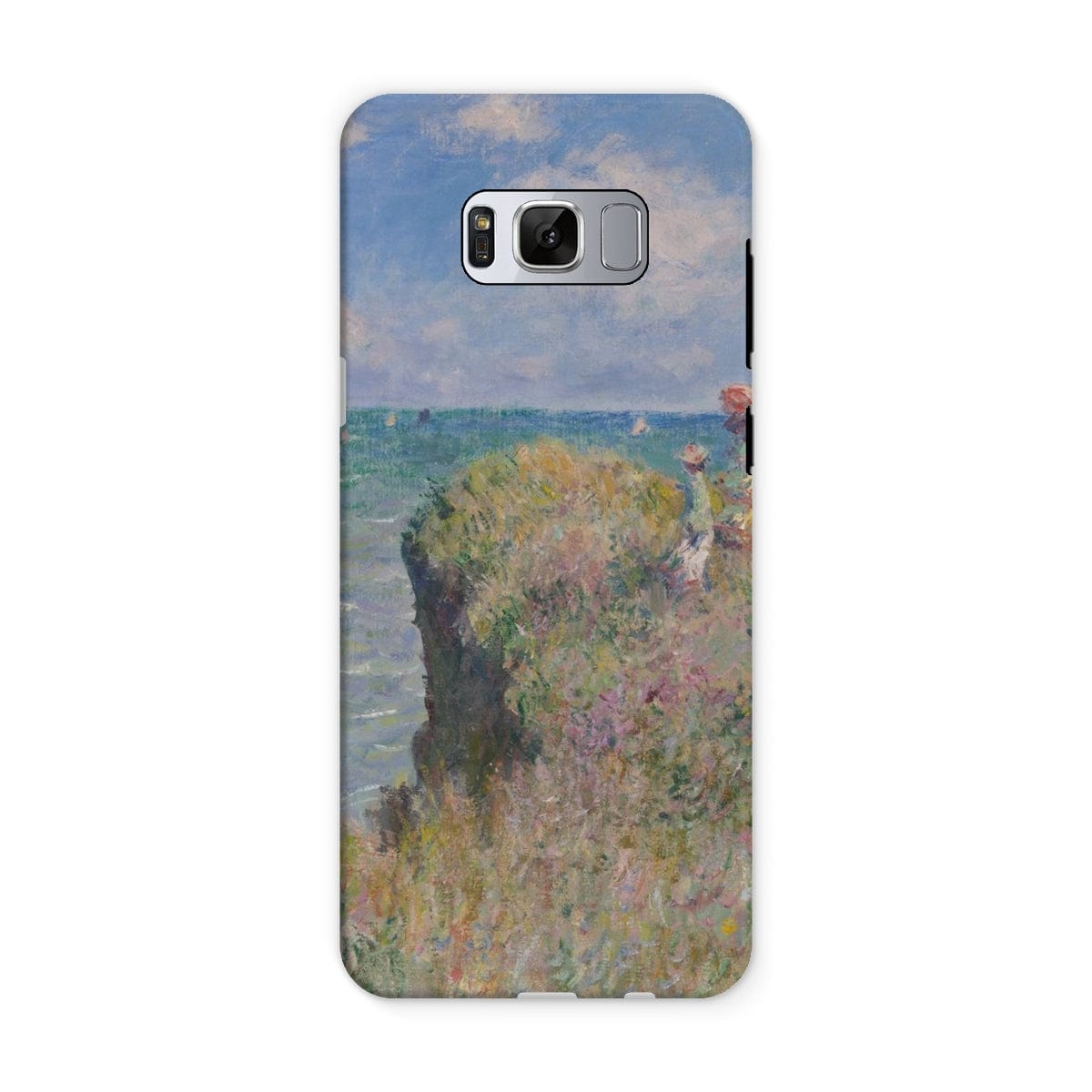 Casezest Mobile Phone Case for Samsung Galaxy S8 / Gloss Monet Cliff Walk at Pourville Design