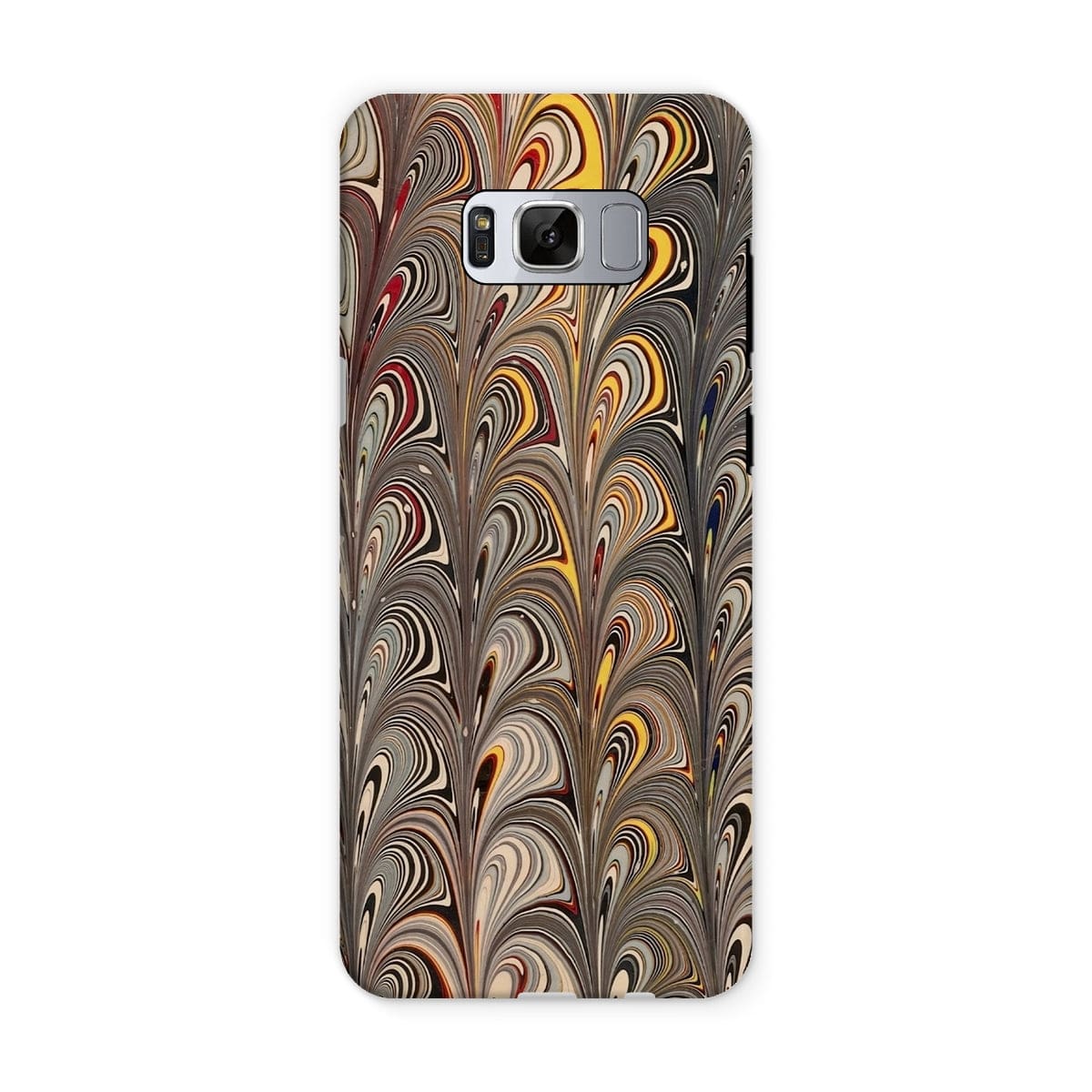 Casezest Mobile Phone Case for Samsung Galaxy S8 / Gloss Peacock Marble Design