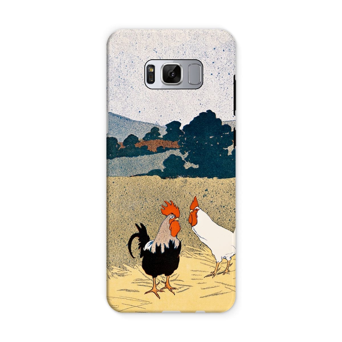 Casezest Mobile Phone Case for Samsung Galaxy S8 / Gloss Penfield Roosters Design