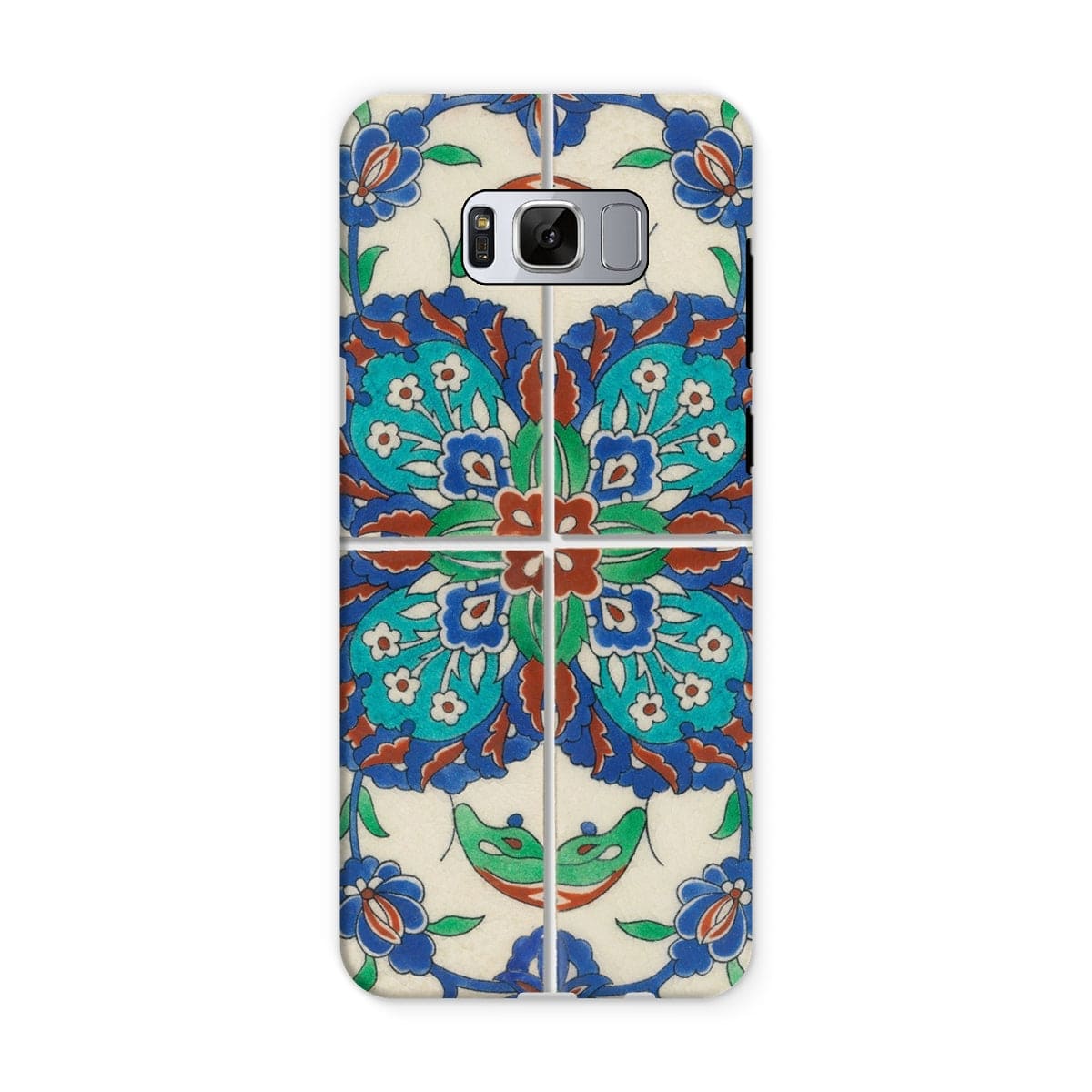 Casezest Mobile Phone Case for Samsung Galaxy S8 / Gloss Persian Style Tile Design