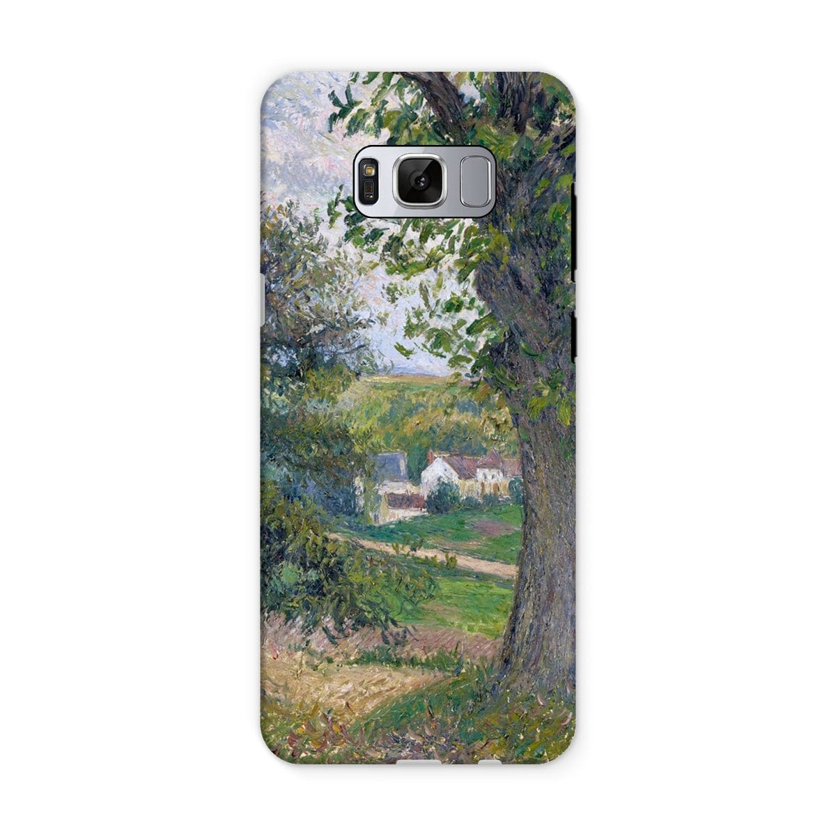 Casezest Mobile Phone Case for Samsung Galaxy S8 / Gloss Pissarro Chestnut Trees Design