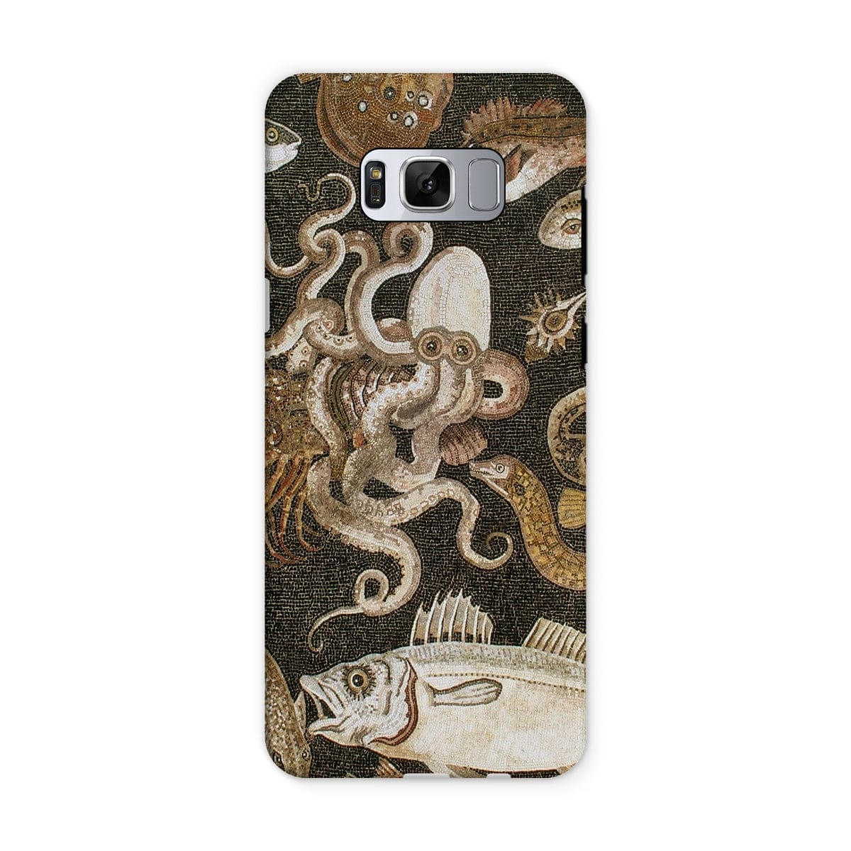 Casezest Mobile Phone Case for Samsung Galaxy S8 / Gloss Pompeii Sealife Mosaic Design