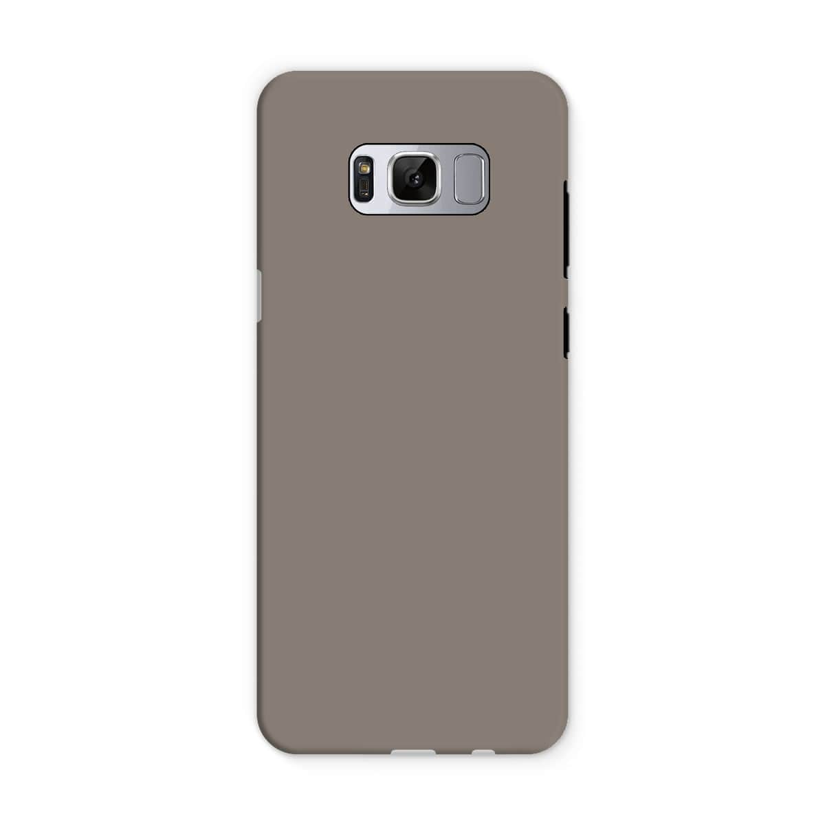 Casezest Mobile Phone Case for Samsung Galaxy S8 / Gloss Pure Grey Design