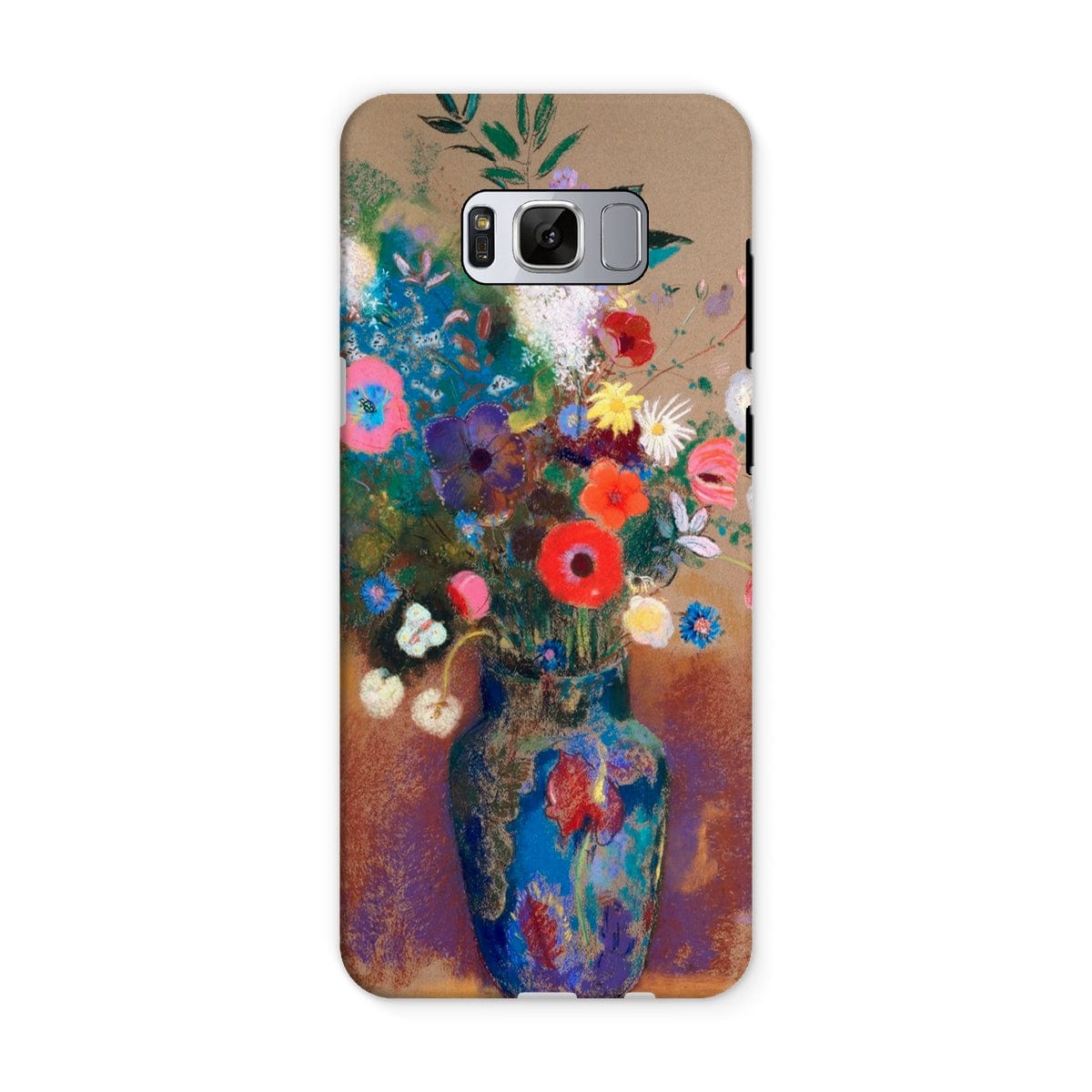 Casezest Mobile Phone Case for Samsung Galaxy S8 / Gloss Redon Bouquet of Flowers Design