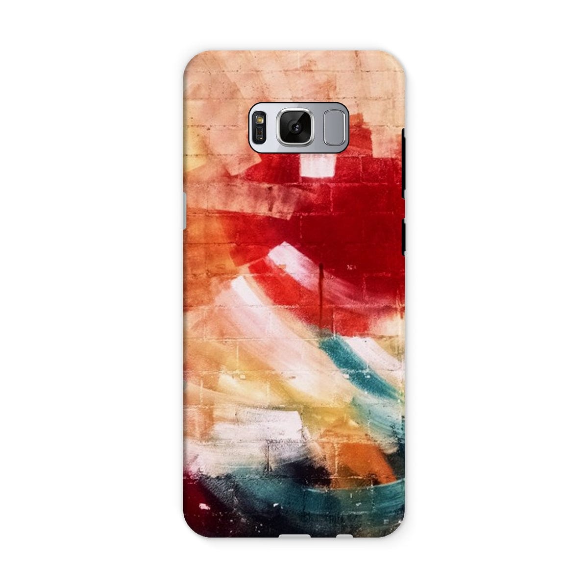 Casezest Mobile Phone Case for Samsung Galaxy S8 / Gloss Santa Tecla Painted Wall Design