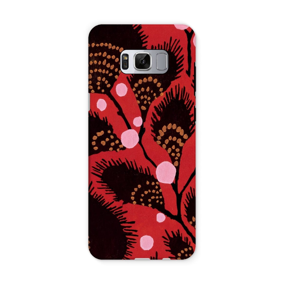 Casezest Mobile Phone Case for Samsung Galaxy S8 / Gloss Séguy Art Deco Flower Design