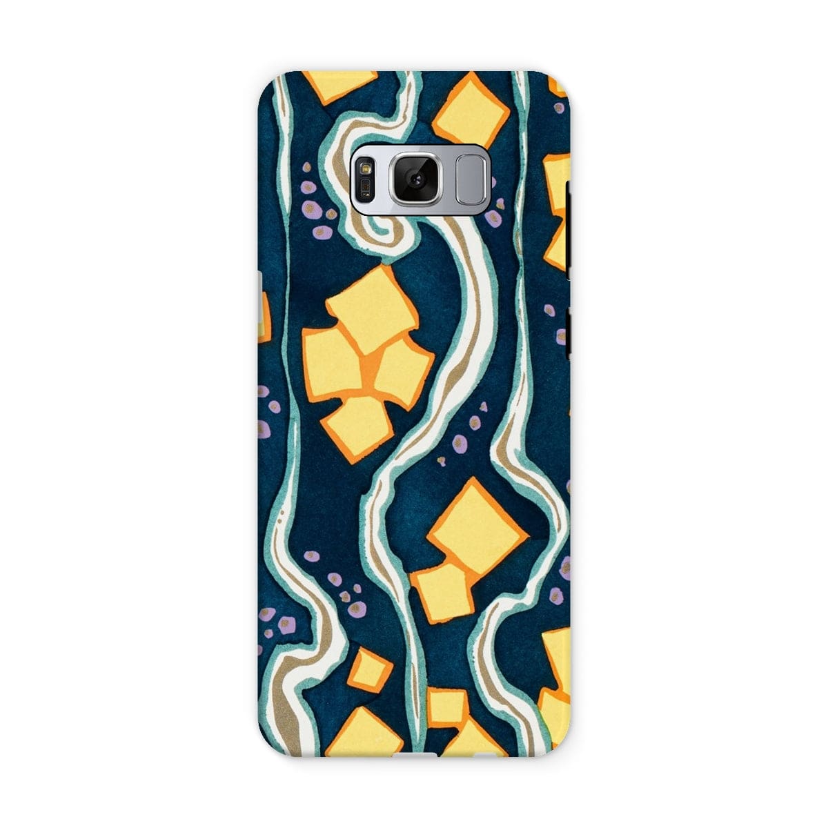 Casezest Mobile Phone Case for Samsung Galaxy S8 / Gloss Séguy Deco Border Design