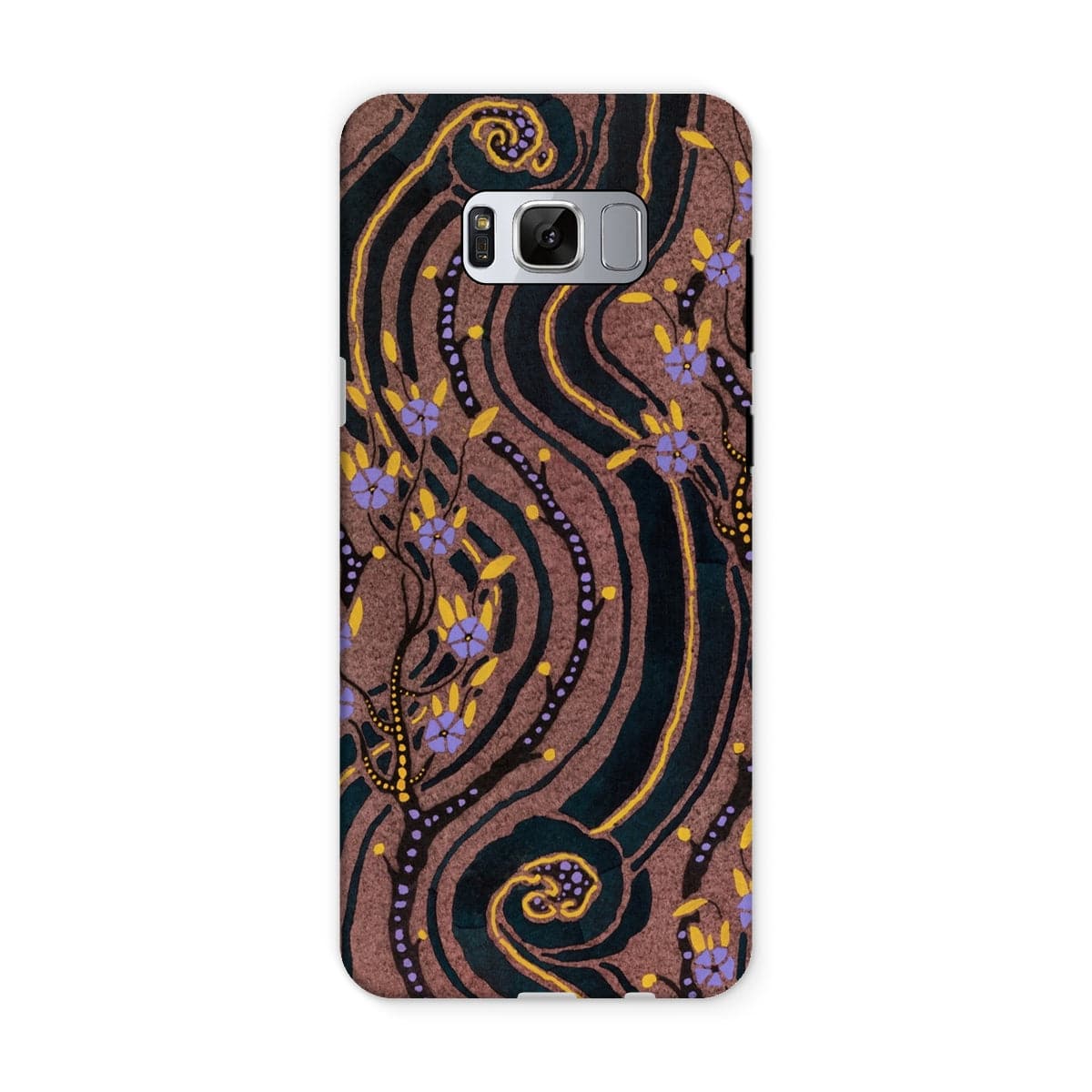 Casezest Mobile Phone Case for Samsung Galaxy S8 / Gloss Séguy Deco Flower Design