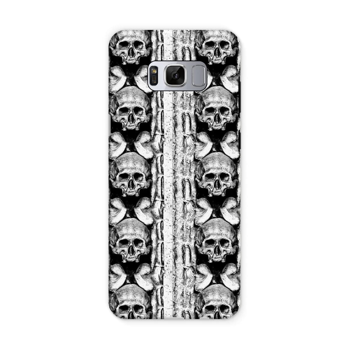 Casezest Mobile Phone Case for Samsung Galaxy S8 / Gloss Skull Row Design