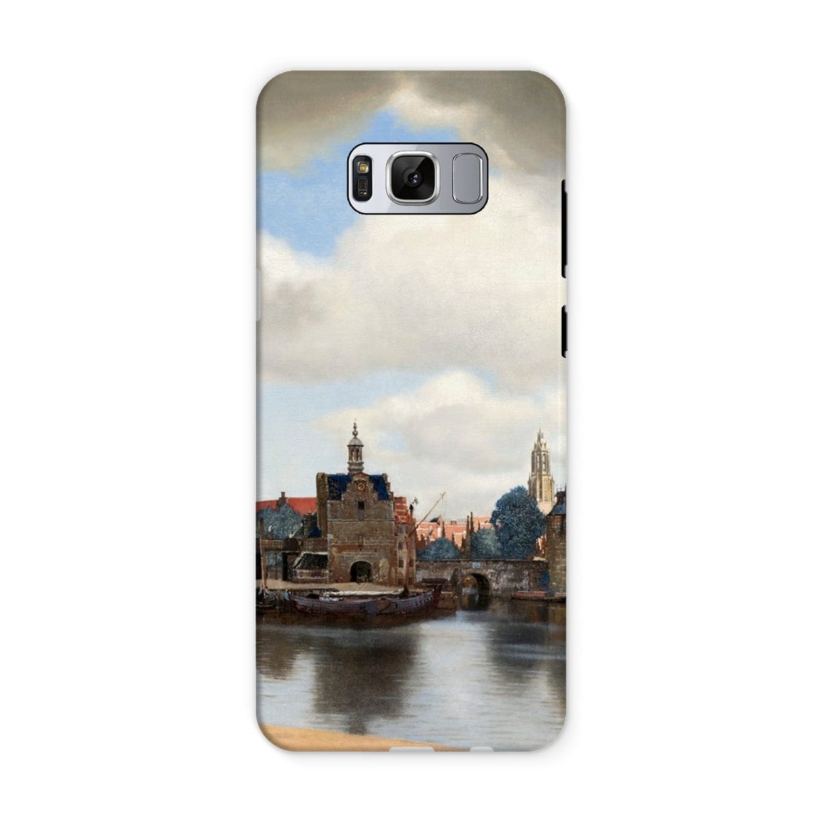 Casezest Mobile Phone Case for Samsung Galaxy S8 / Gloss Vermeer View of Delft Design