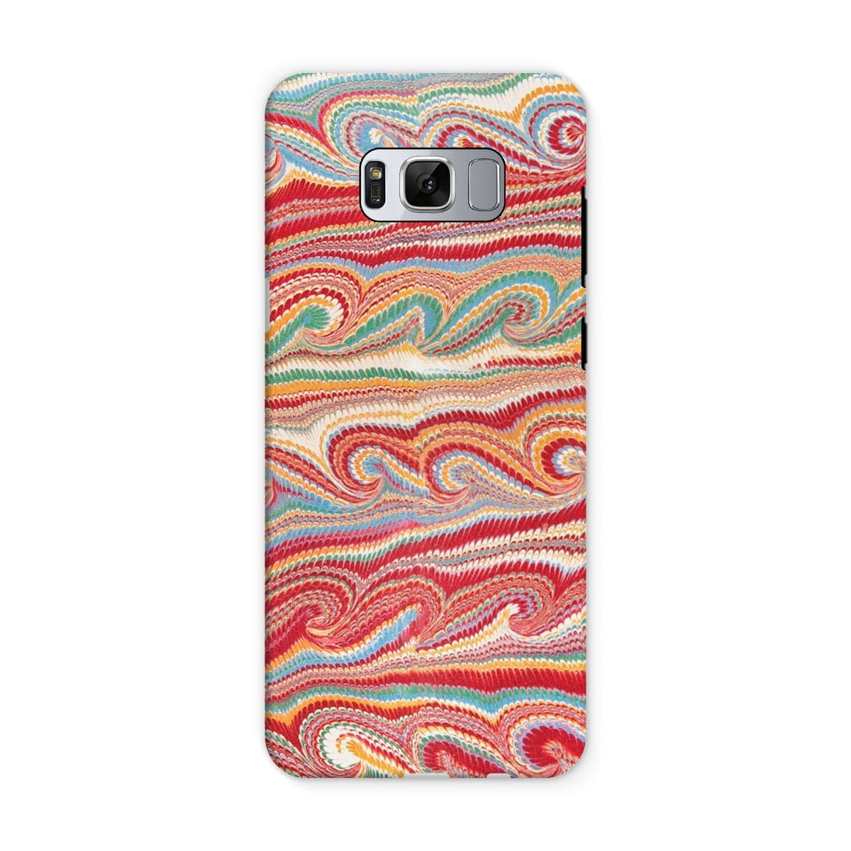 Casezest Mobile Phone Case for Samsung Galaxy S8 / Gloss Watteau Endpaper Design