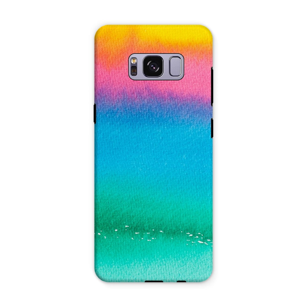 Casezest Mobile Phone Case for Samsung Galaxy S8 Plus / Gloss Bright Watercolour Design