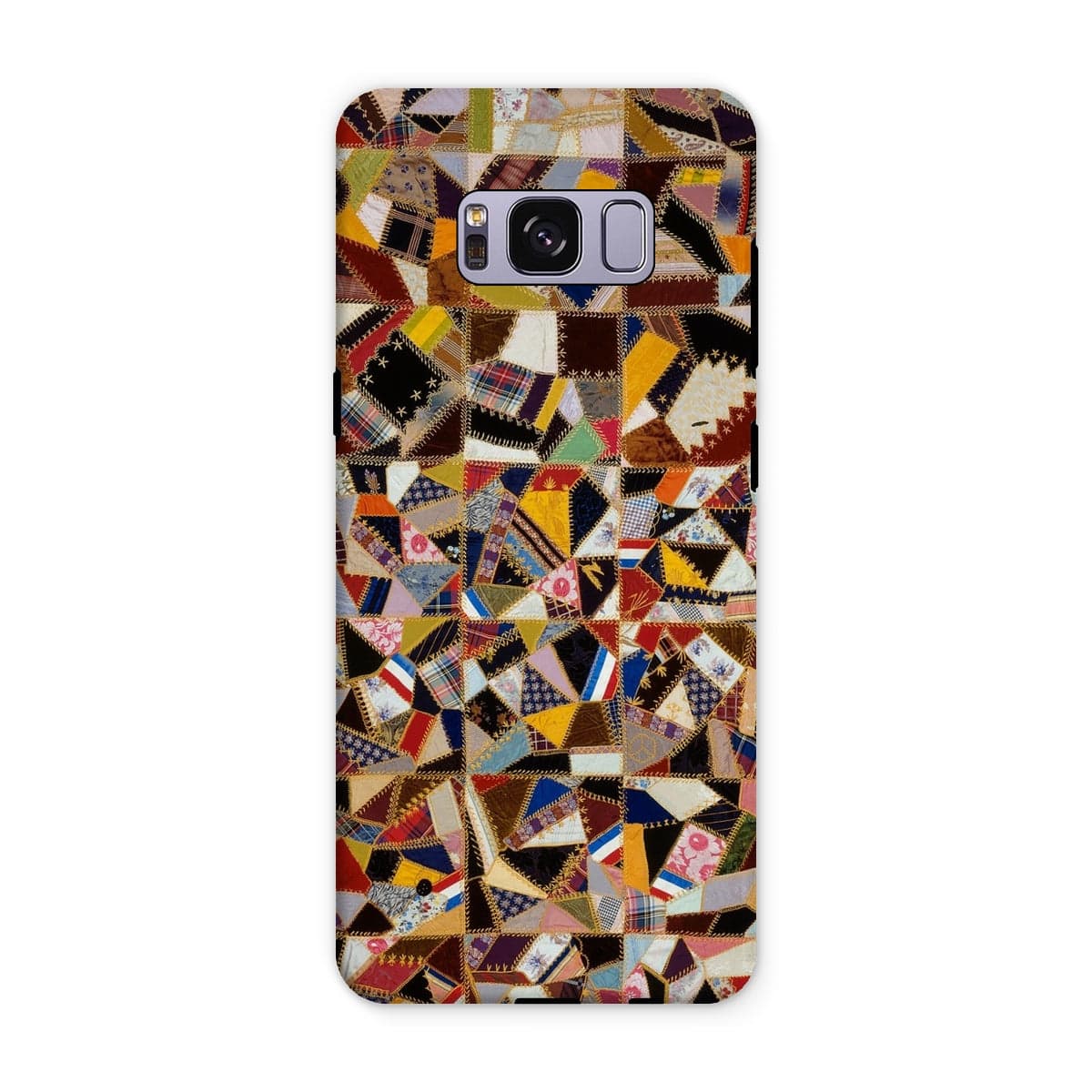 Casezest Mobile Phone Case for Samsung Galaxy S8 Plus / Gloss Crazy Pattern Quilt Design