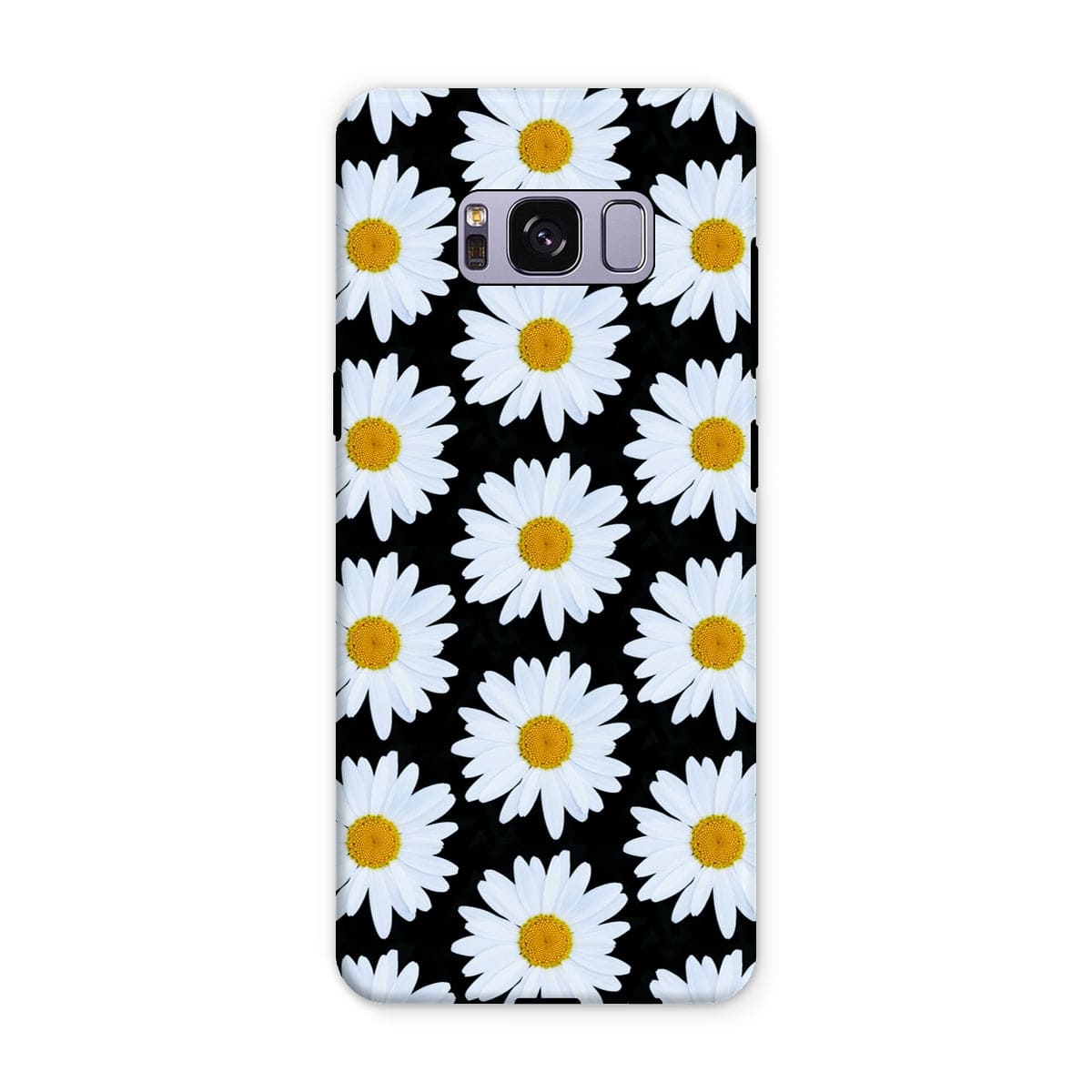 Casezest Mobile Phone Case for Samsung Galaxy S8 Plus / Gloss Daisy Grid Design