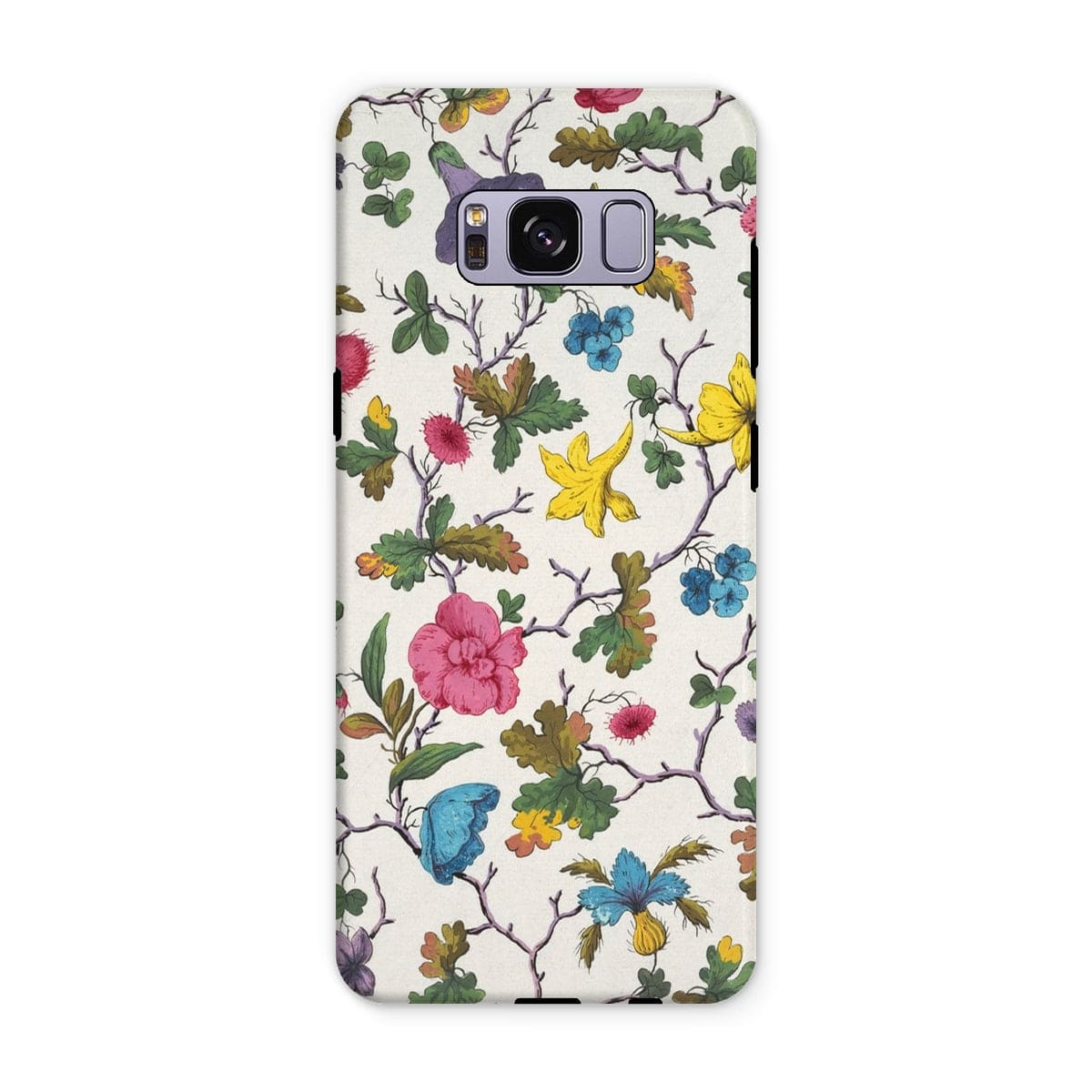 Casezest Mobile Phone Case for Samsung Galaxy S8 Plus / Gloss DuBois Floral Design