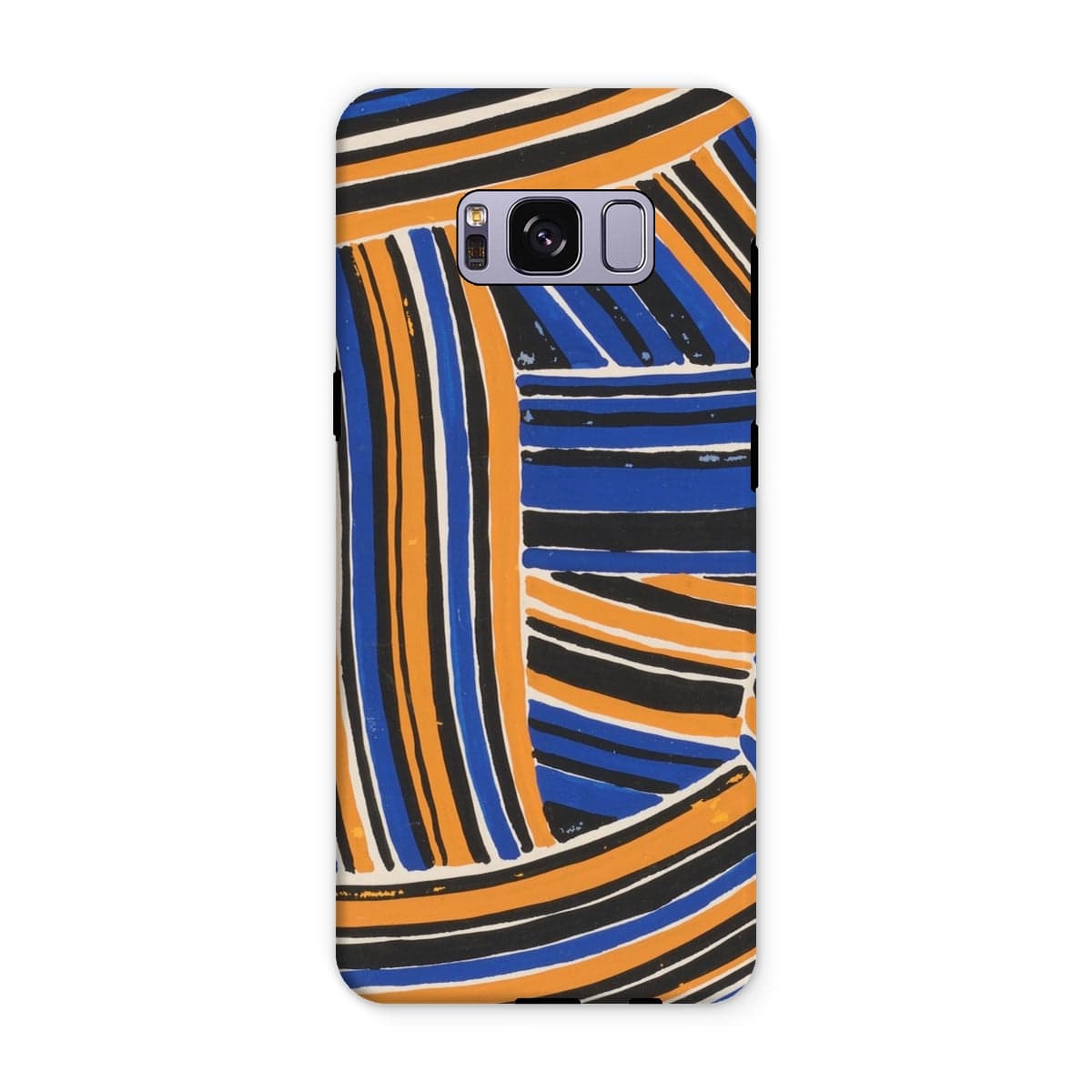 Casezest Mobile Phone Case for Samsung Galaxy S8 Plus / Gloss Férier Stripe Design