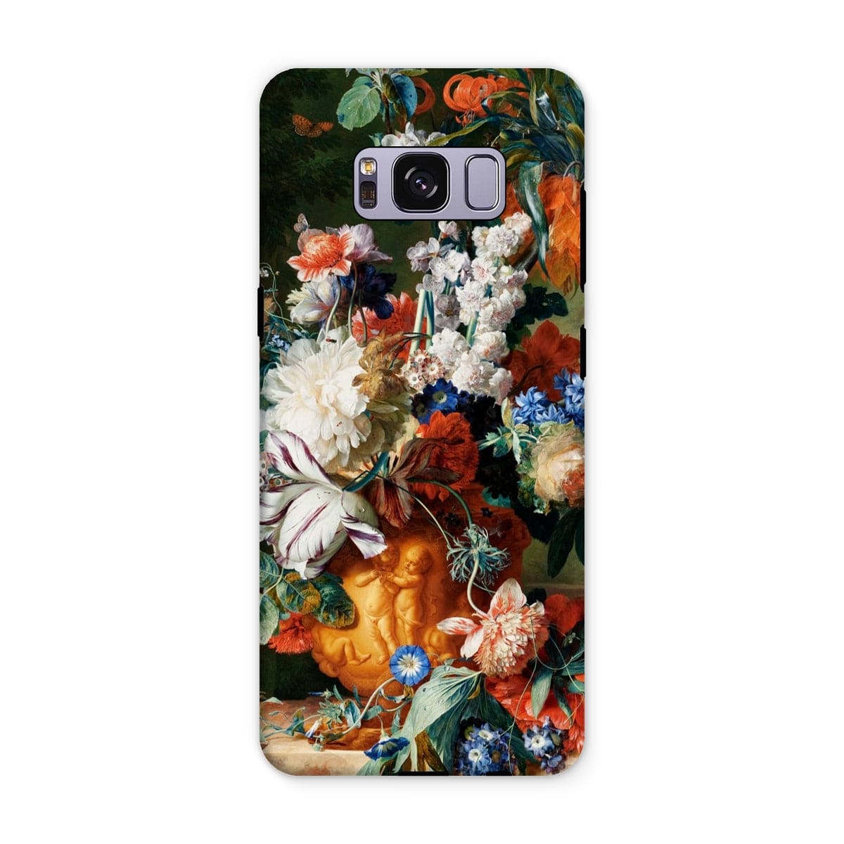 Casezest Mobile Phone Case for Samsung Galaxy S8 Plus / Gloss Huysum Bouquet Design