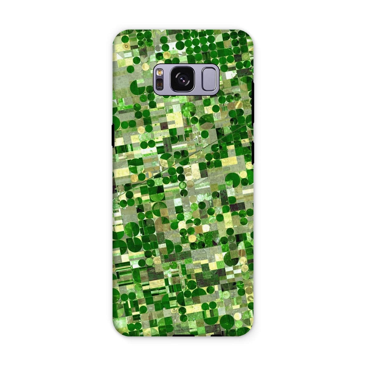 Casezest Mobile Phone Case for Samsung Galaxy S8 Plus / Gloss Kansas Crop Circles Design