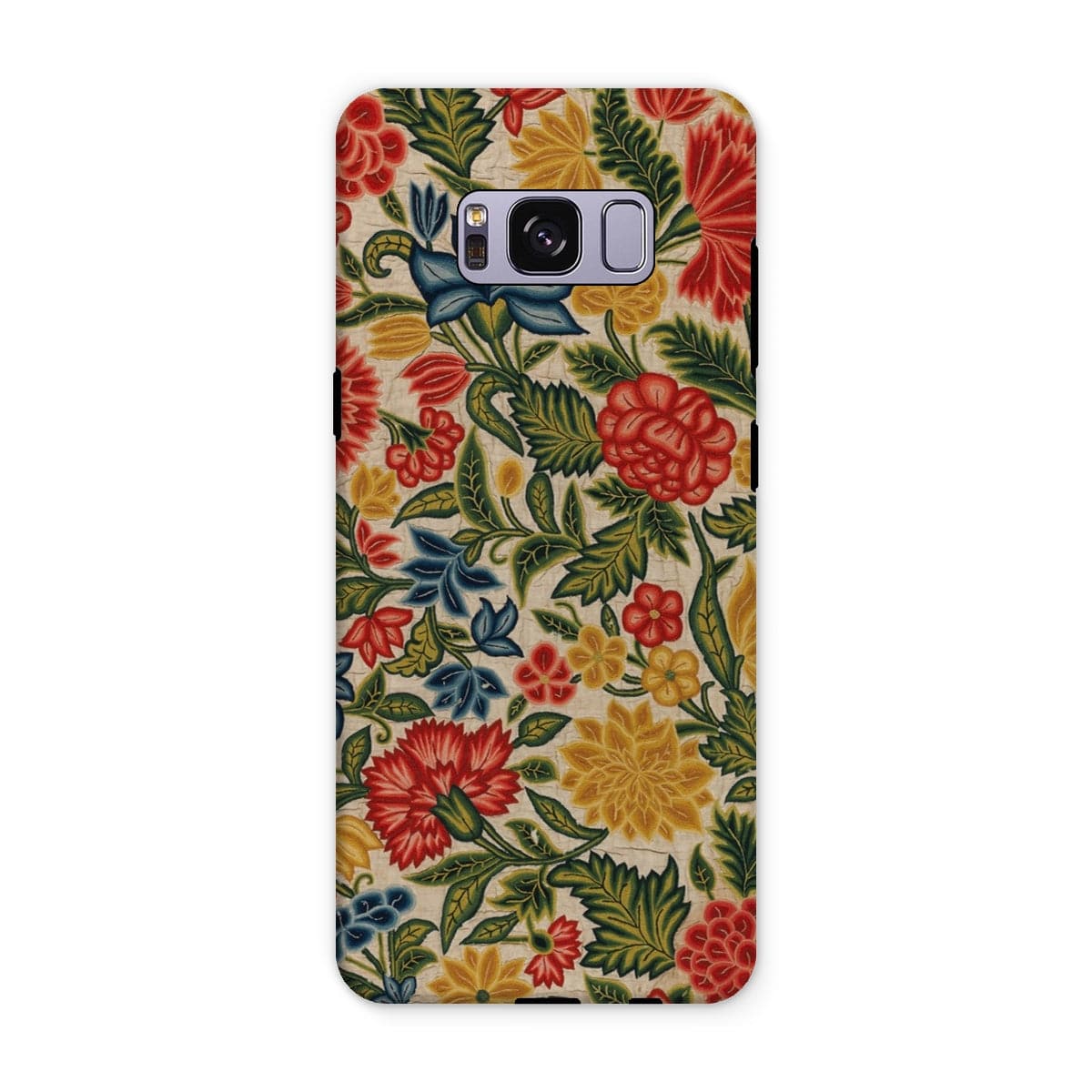 Casezest Mobile Phone Case for Samsung Galaxy S8 Plus / Gloss Old Floral Panel Design